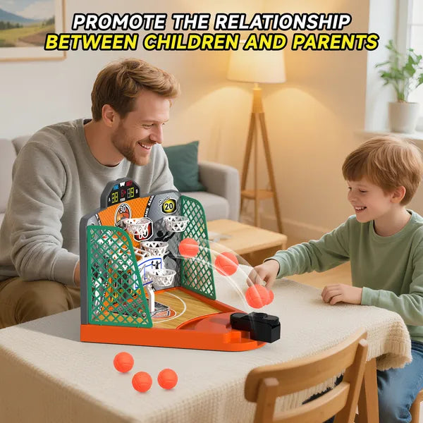 Interactive Desktop Basketball Game – Skill-Building Finger Shooting Toy for Kids & Family