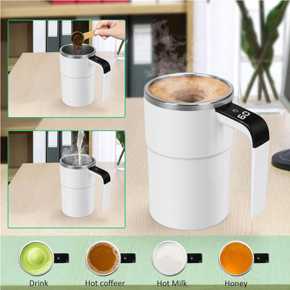 Self Stirring Mug, Auto Magnetic Coffee Mug