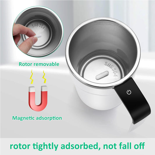 Self Stirring Mug, Auto Magnetic Coffee Mug