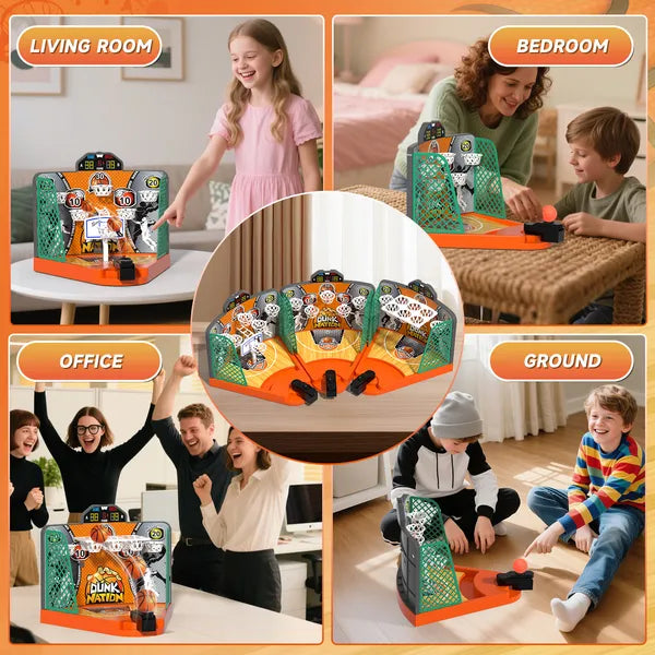 Interactive Desktop Basketball Game – Skill-Building Finger Shooting Toy for Kids & Family