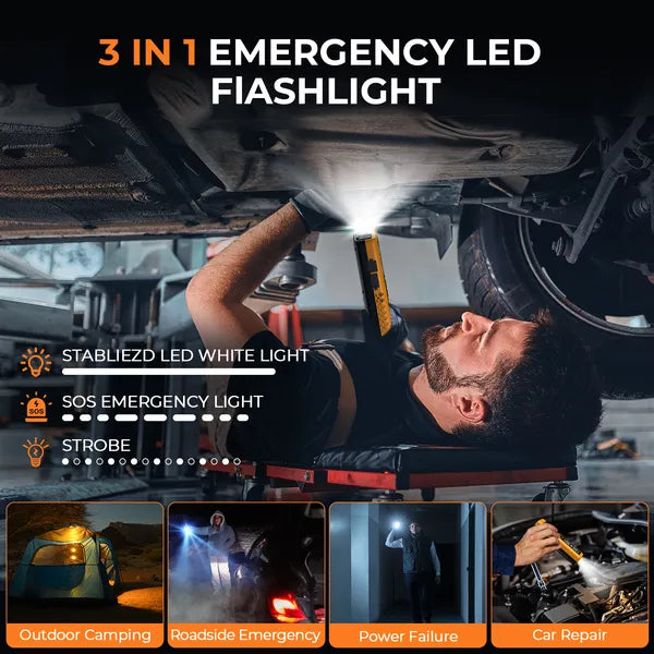 ZEVZO 2-in-1 4000A Peak Car Jump Starter with Portable Air Compressor - 12V Auto Battery Booster & Tire Inflator