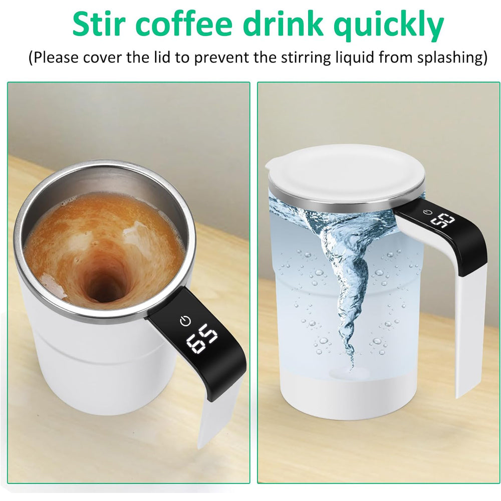 Self Stirring Mug, Auto Magnetic Coffee Mug