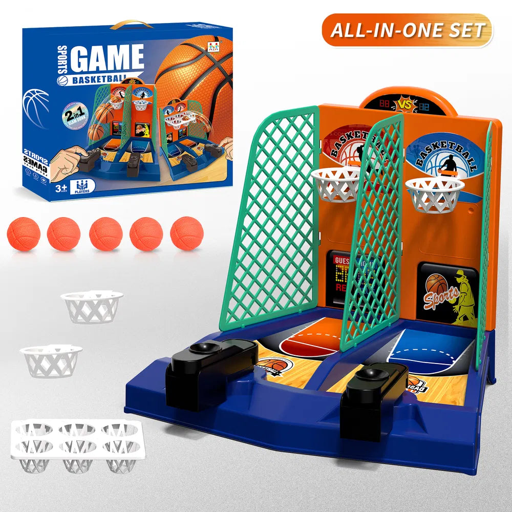 Interactive Desktop Basketball Game – Skill-Building Finger Shooting Toy for Kids & Family