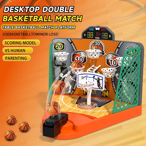 Interactive Desktop Basketball Game – Skill-Building Finger Shooting Toy for Kids & Family