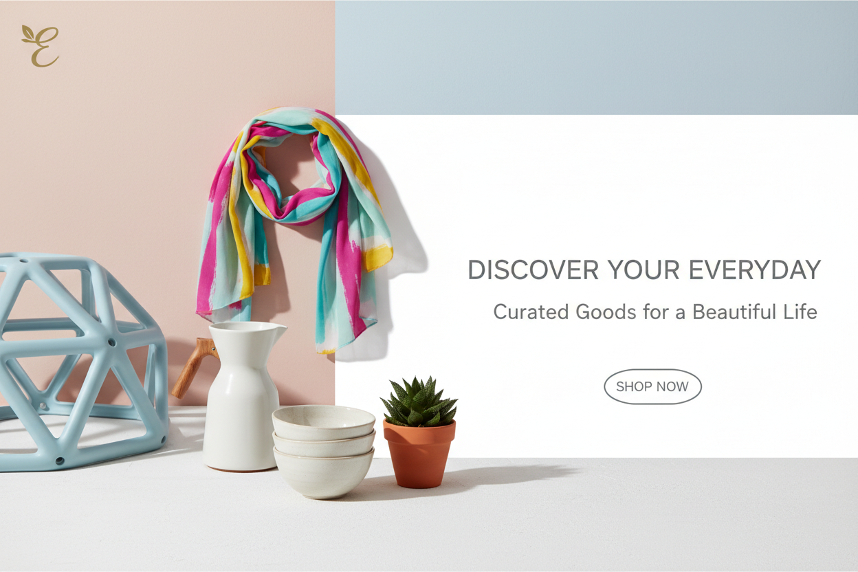 şuan mevcut sattığım outdoor oyuncak kaşkol veonlarcaçeşit ürün sattığımı anlatacak sade cekiçi bir görsel yap tümçesitürünleri ekleme sade vecekiçi birbanner yap